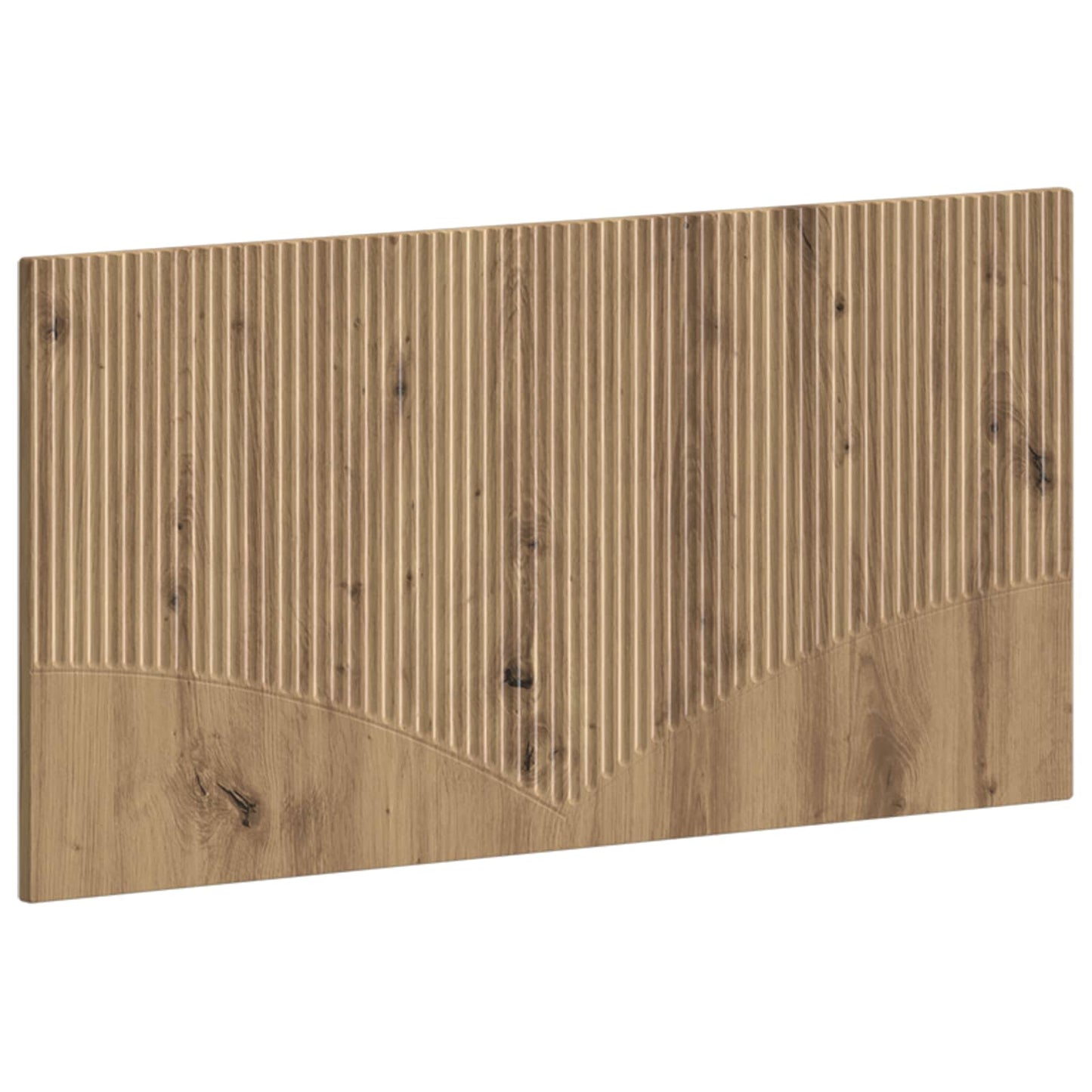 vidaXL Wall-Mounted Headboard HOORN Artisan Oak Engineered Wood 2