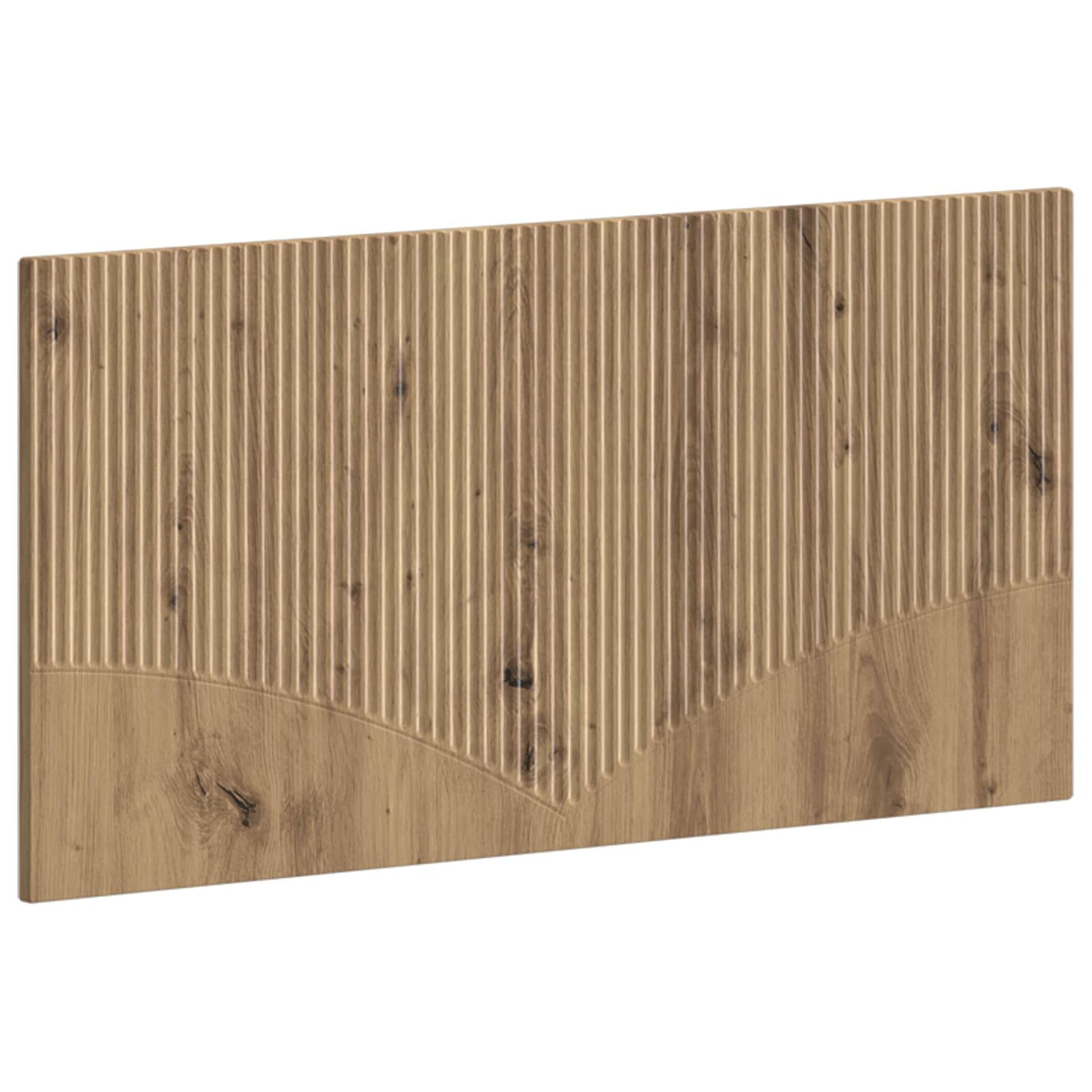 vidaXL Wall-Mounted Headboard HOORN Artisan Oak Engineered Wood 2