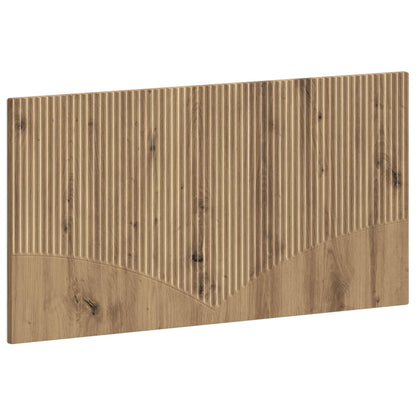 vidaXL Wall-Mounted Headboard HOORN Artisan Oak Engineered Wood 2