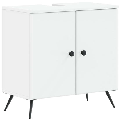 vidaXL Bathroom Sink Cabinet BREDA White 59.5 x 31.5x 59 cm 2