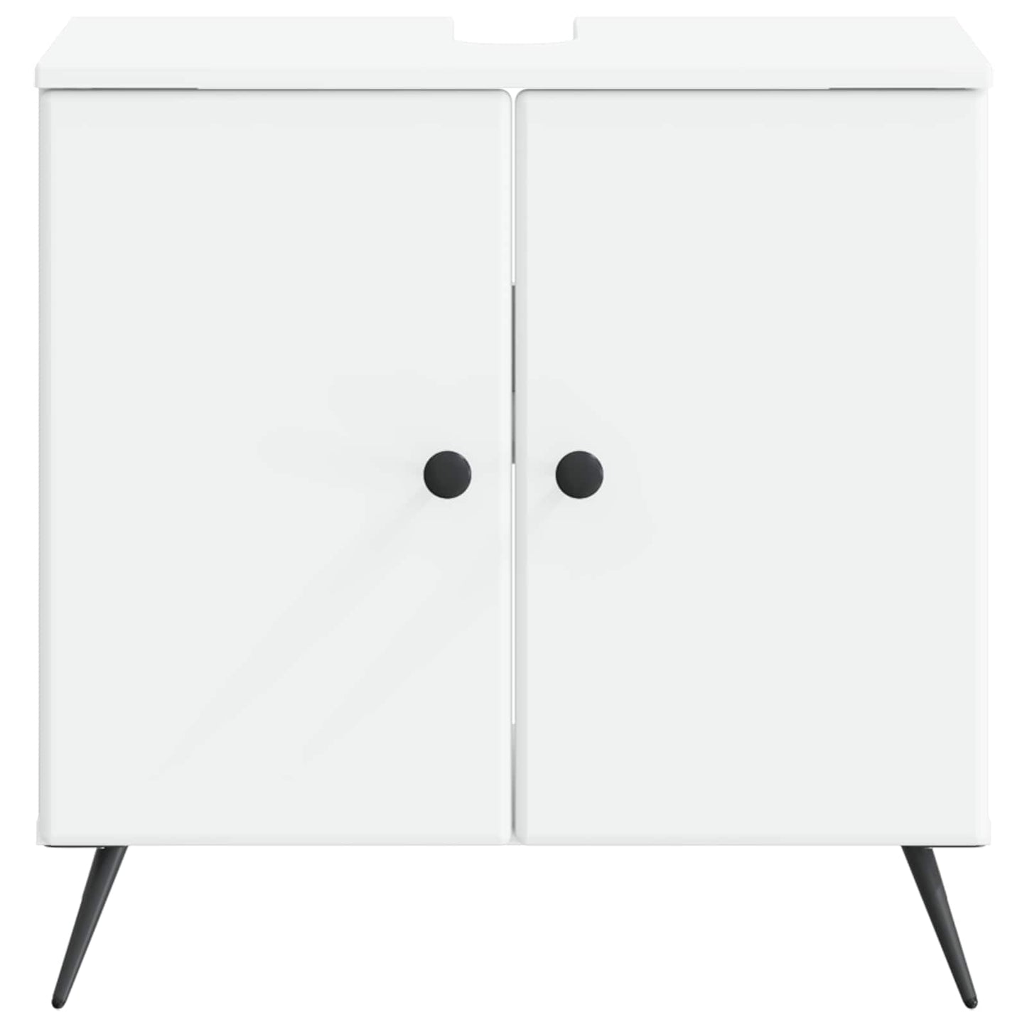 vidaXL Bathroom Sink Cabinet BREDA White 59.5 x 31.5x 59 cm 4
