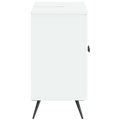 vidaXL Bathroom Sink Cabinet BREDA White 59.5 x 31.5x 59 cm 5