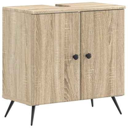 vidaXL Bathroom Sink Cabinet BREDA Sonoma Oak 59.5 x 31.5x 59 cm 2