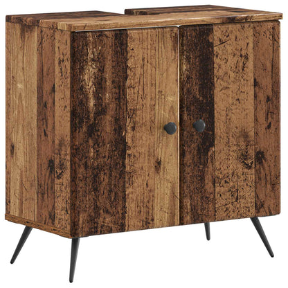 Bathroom Sink Cabinet BREDA 59.5 x 31.5x 59 cm Old wood