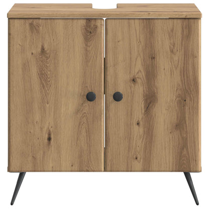vidaXL Bathroom Sink Cabinet BREDA Artisan Oak 59.5 x 31.5x 59 cm 4