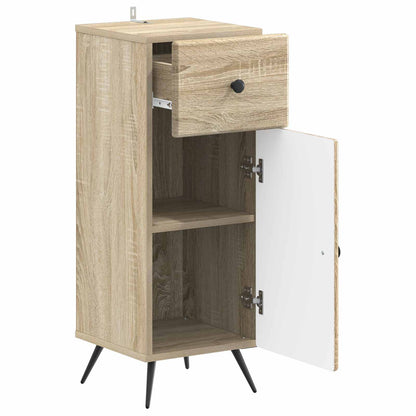 vidaXL Bathroom Storage Cainet BREDA Sonoma Oak 30 x 31 x 80 cm 3