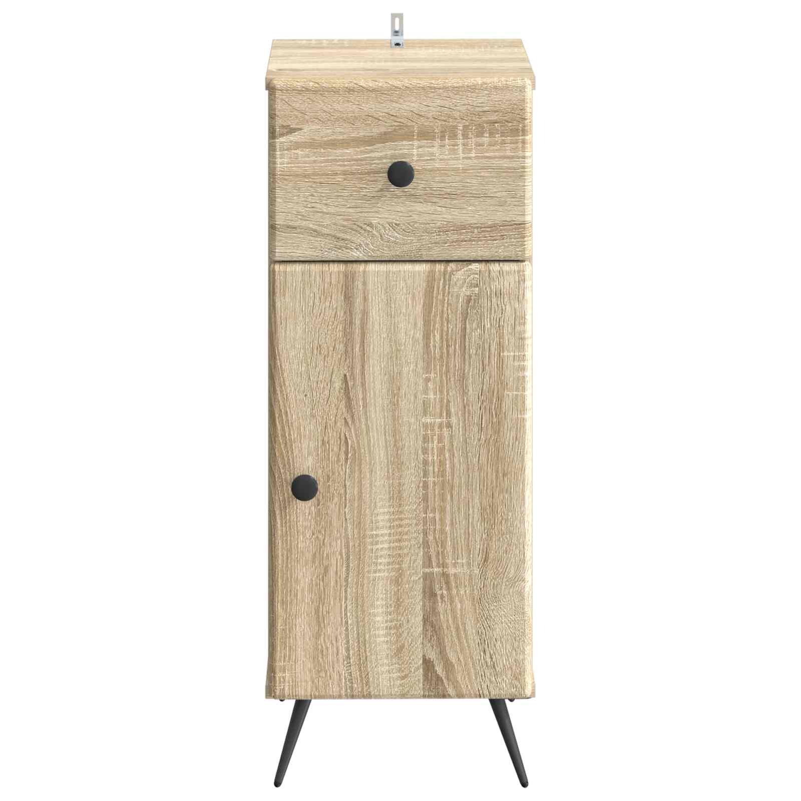 vidaXL Bathroom Storage Cainet BREDA Sonoma Oak 30 x 31 x 80 cm 4