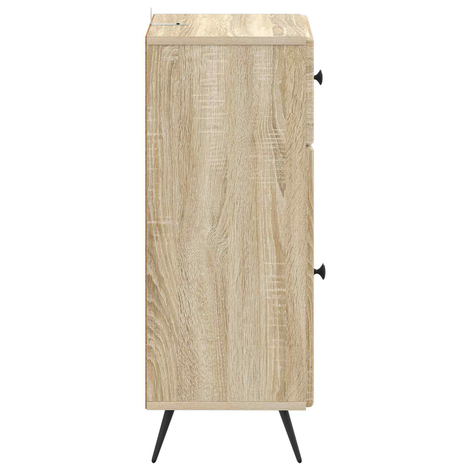 vidaXL Bathroom Storage Cainet BREDA Sonoma Oak 30 x 31 x 80 cm 5