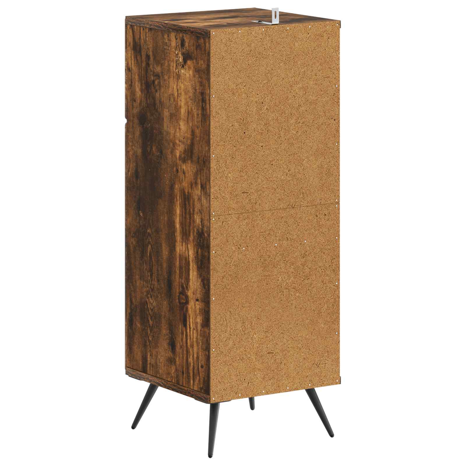 vidaXL Bathroom Storage Cainet BREDA Smoked Oak 30 x 31 x 80 cm 6