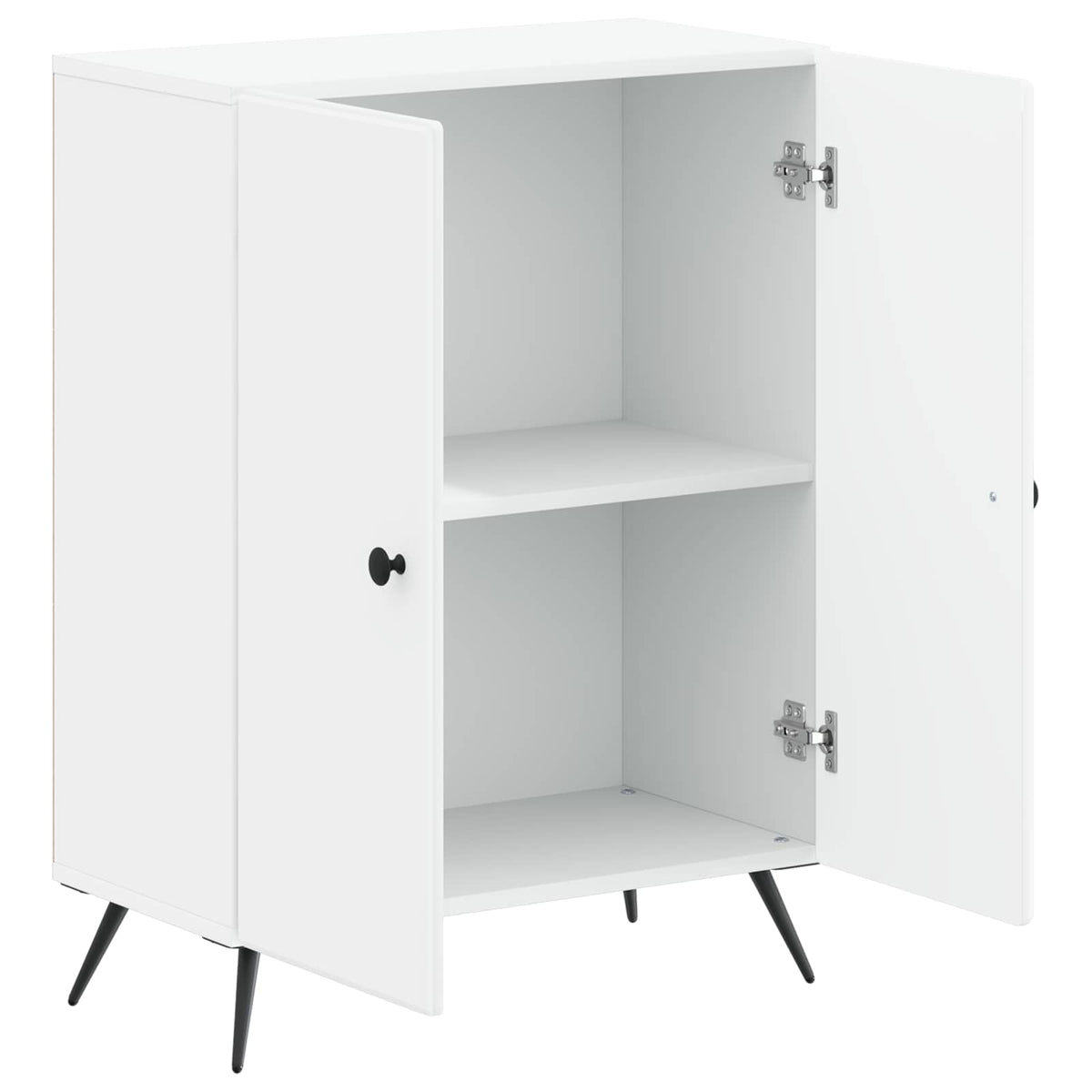 vidaXL Bathroom Storage Cainet BREDA White 59.5 x 31 x 80 cm 3