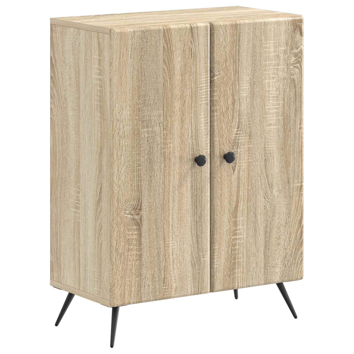 vidaXL Bathroom Storage Cainet BREDA Sonoma Oak 59.5 x 31 x 80 cm 2