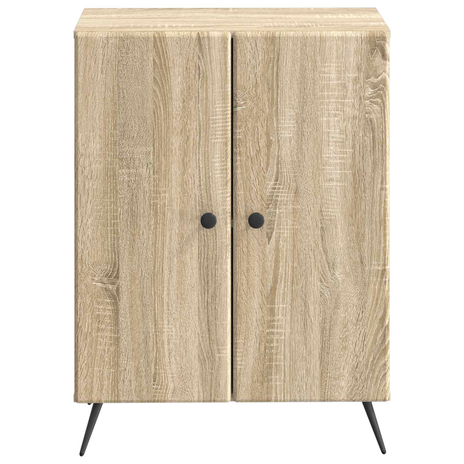 vidaXL Bathroom Storage Cainet BREDA Sonoma Oak 59.5 x 31 x 80 cm 4
