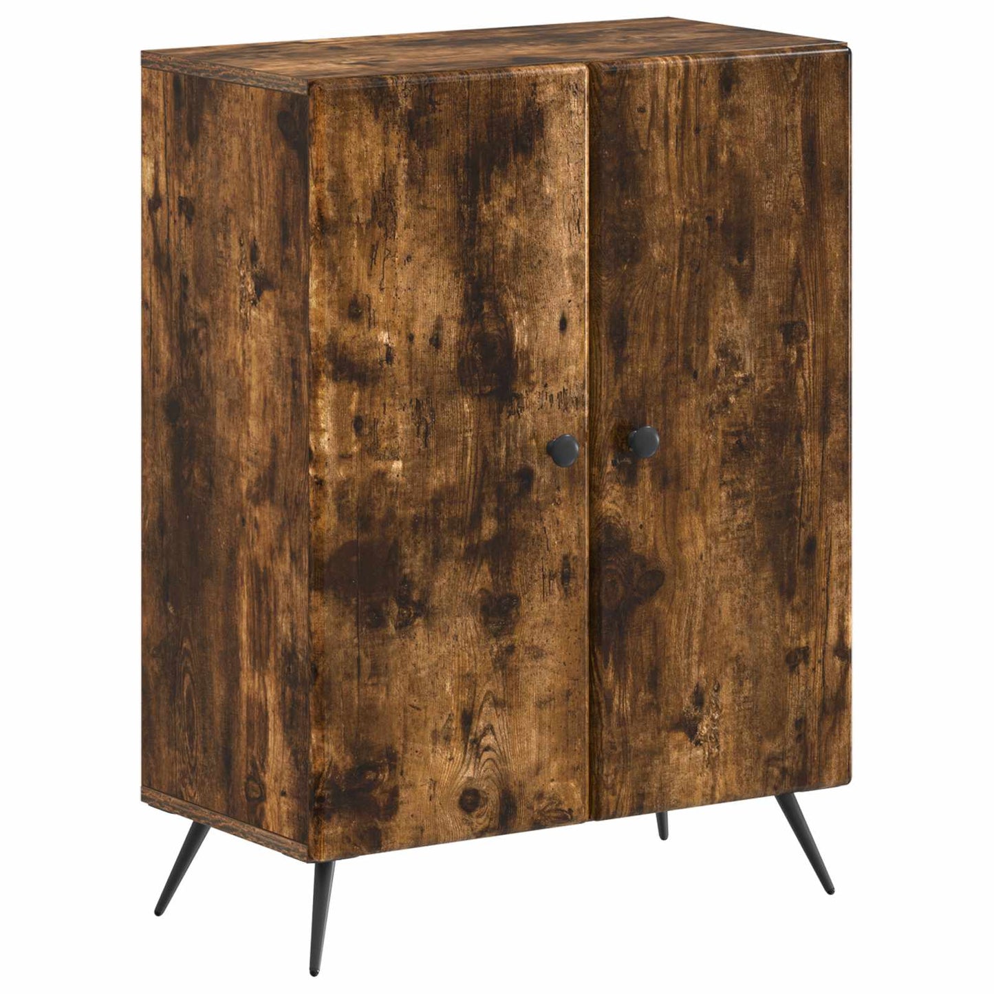 vidaXL Bathroom Storage Cainet BREDA Smoked Oak 59.5 x 31 x 80 cm 2