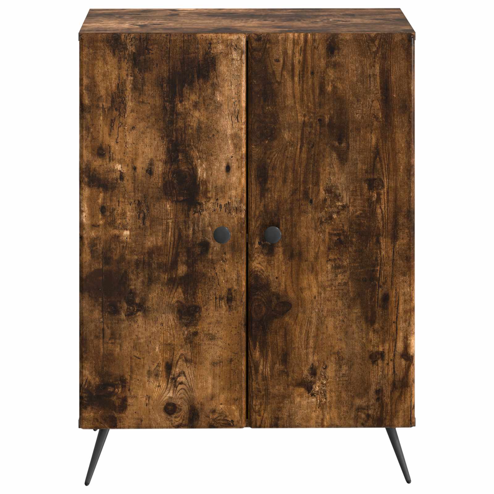 vidaXL Bathroom Storage Cainet BREDA Smoked Oak 59.5 x 31 x 80 cm 4