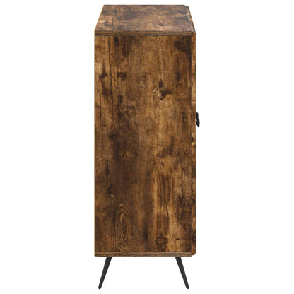 vidaXL Bathroom Storage Cainet BREDA Smoked Oak 59.5 x 31 x 80 cm 5