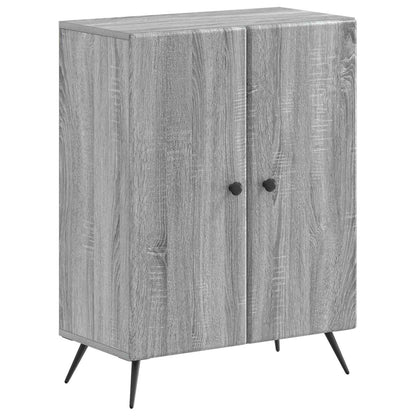Bathroom Storage Cainet BREDA 59.5 x 31 x 80 cm Grey sonoma