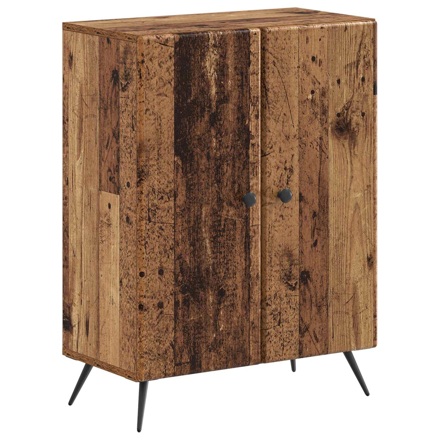 vidaXL Bathroom Storage Cainet BREDA Old Wood 59.5 x 31 x 80 cm 2