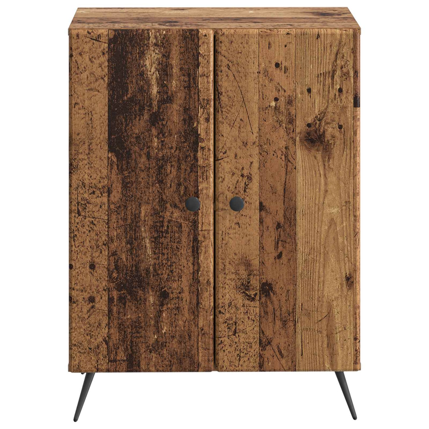 vidaXL Bathroom Storage Cainet BREDA Old Wood 59.5 x 31 x 80 cm 4
