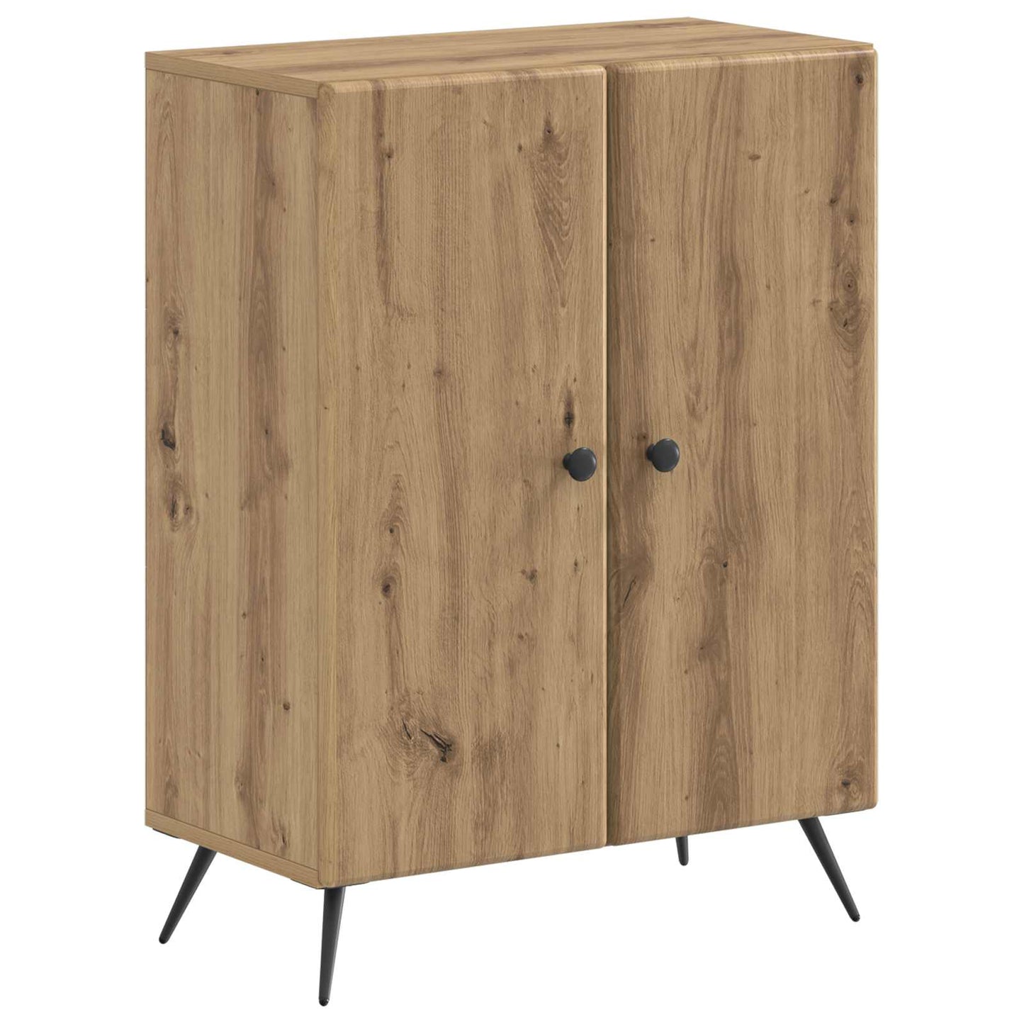 vidaXL Bathroom Storage Cainet BREDA Artisan Oak 59.5 x 31 x 80 cm 2
