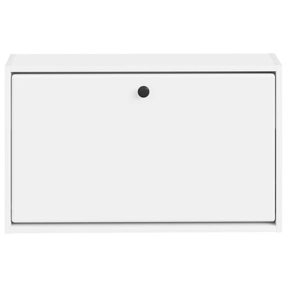 vidaXL Wall-Mounted Shoe Cabinet BREDA 71 x 17 x 43 cm Engineered Wood 4