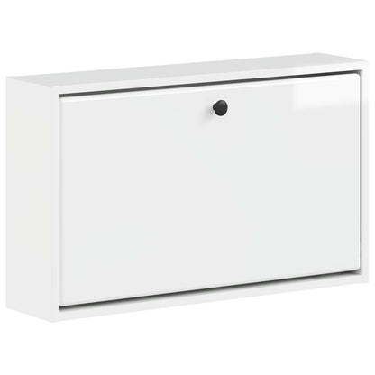vidaXL Wall-Mounted Shoe Cabinet BREDA 71 x 17 x 43 cm Engineered Wood 2