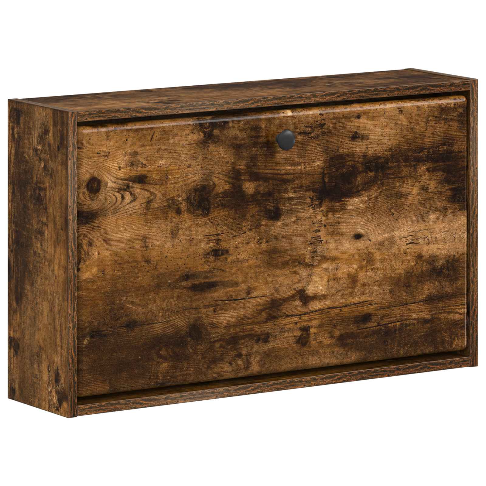 vidaXL Wall-Mounted Shoe Cabinet BREDA 71 x 17 x 43 cm Engineered Wood 2