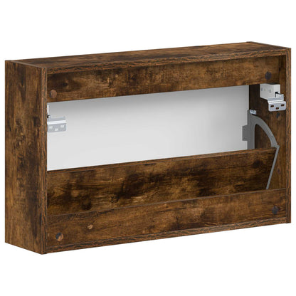 vidaXL Wall-Mounted Shoe Cabinet BREDA 71 x 17 x 43 cm Engineered Wood 6