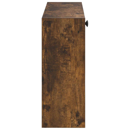vidaXL Wall-Mounted Shoe Cabinet BREDA 71 x 17 x 43 cm Engineered Wood 5