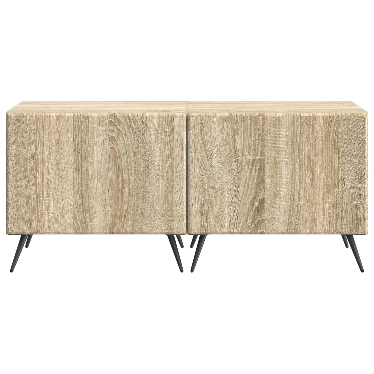 vidaXL TV Cabinet Sonoma Oak Engineered Wood 6