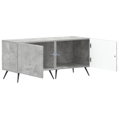 TV Cabinet Engineered Wood Concrete grey