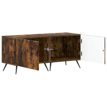 TV Cabinet Engineered Wood Smoked oak