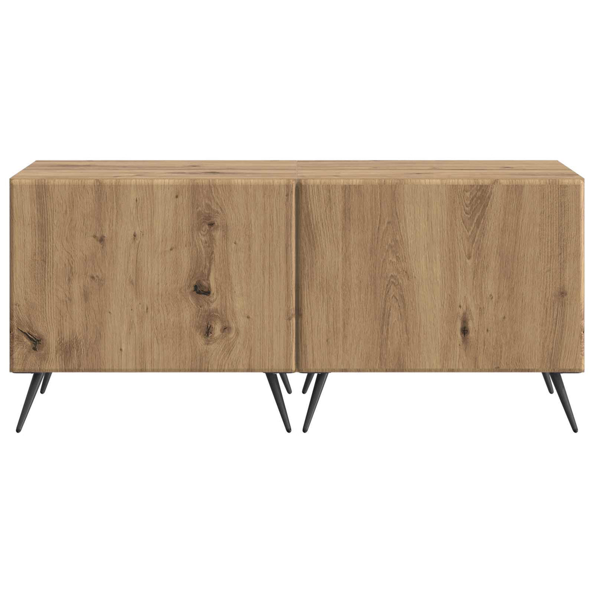 vidaXL TV Cabinet Artisan Oak Engineered Wood 6