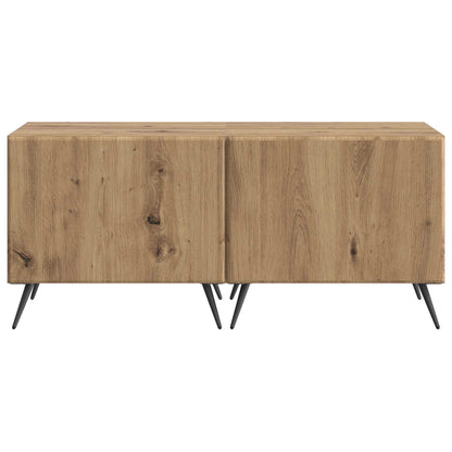 vidaXL TV Cabinet Artisan Oak Engineered Wood 6