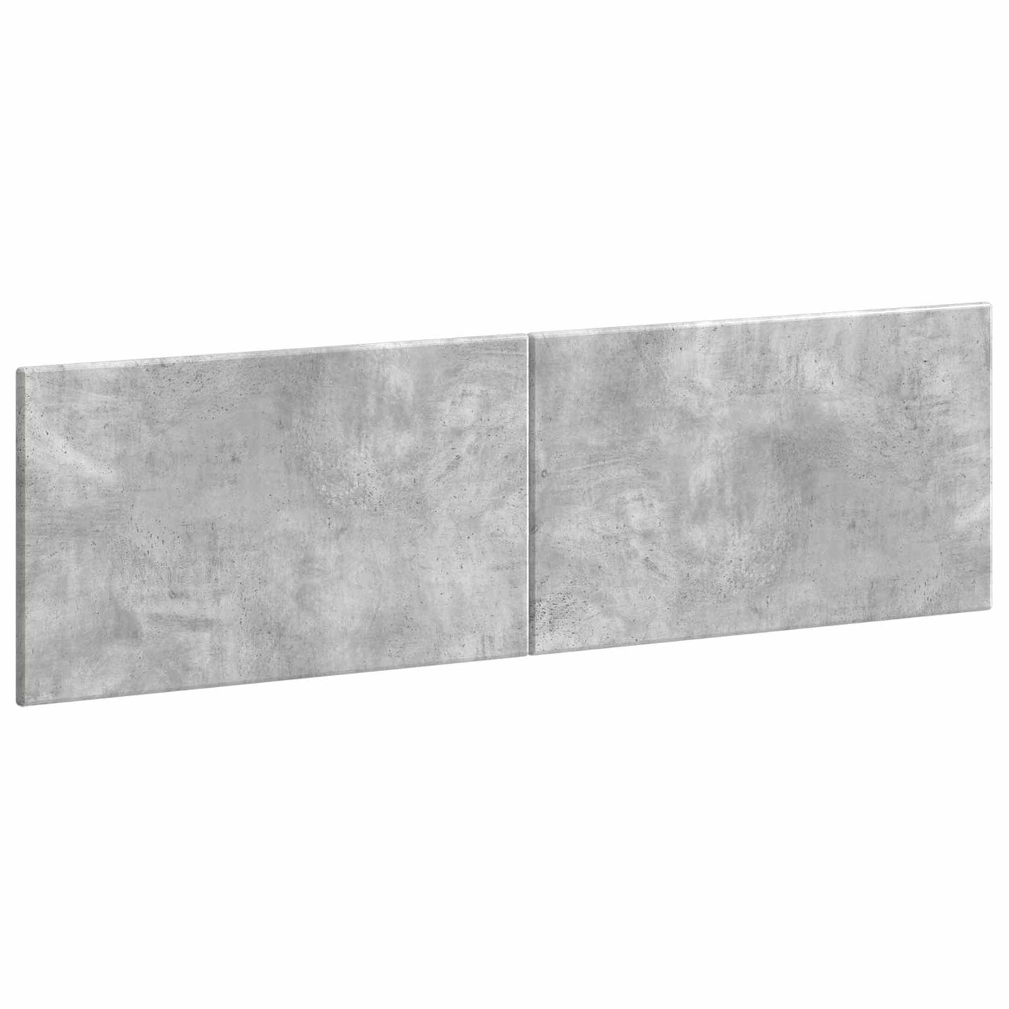 vidaXL Wall-Mounted Headboard BREDA Concrete Grey Engineered Wood 2