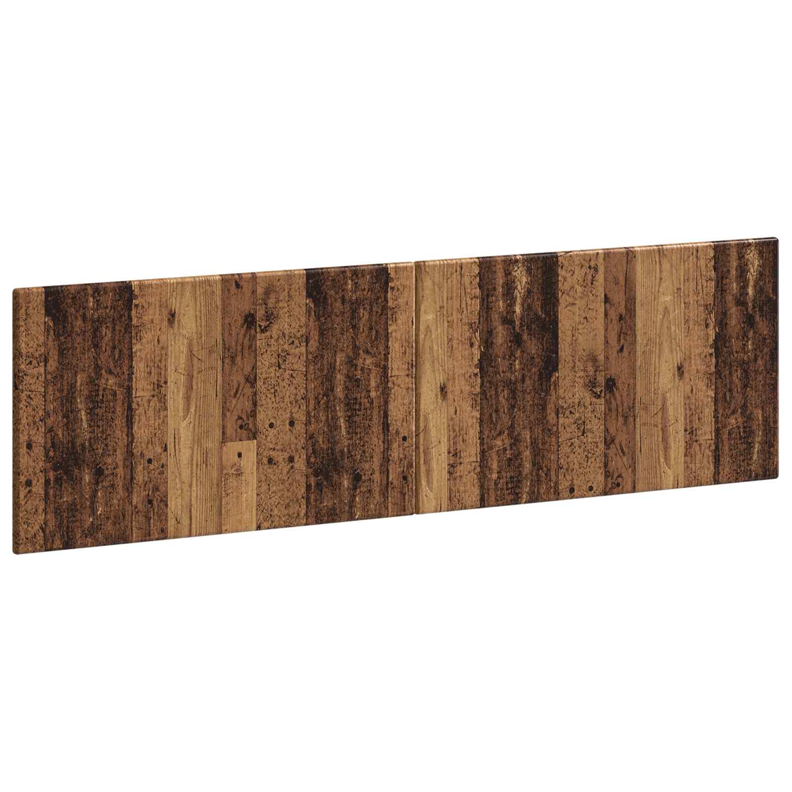 vidaXL Wall-Mounted Headboard BREDA Old Wood Engineered Wood 2