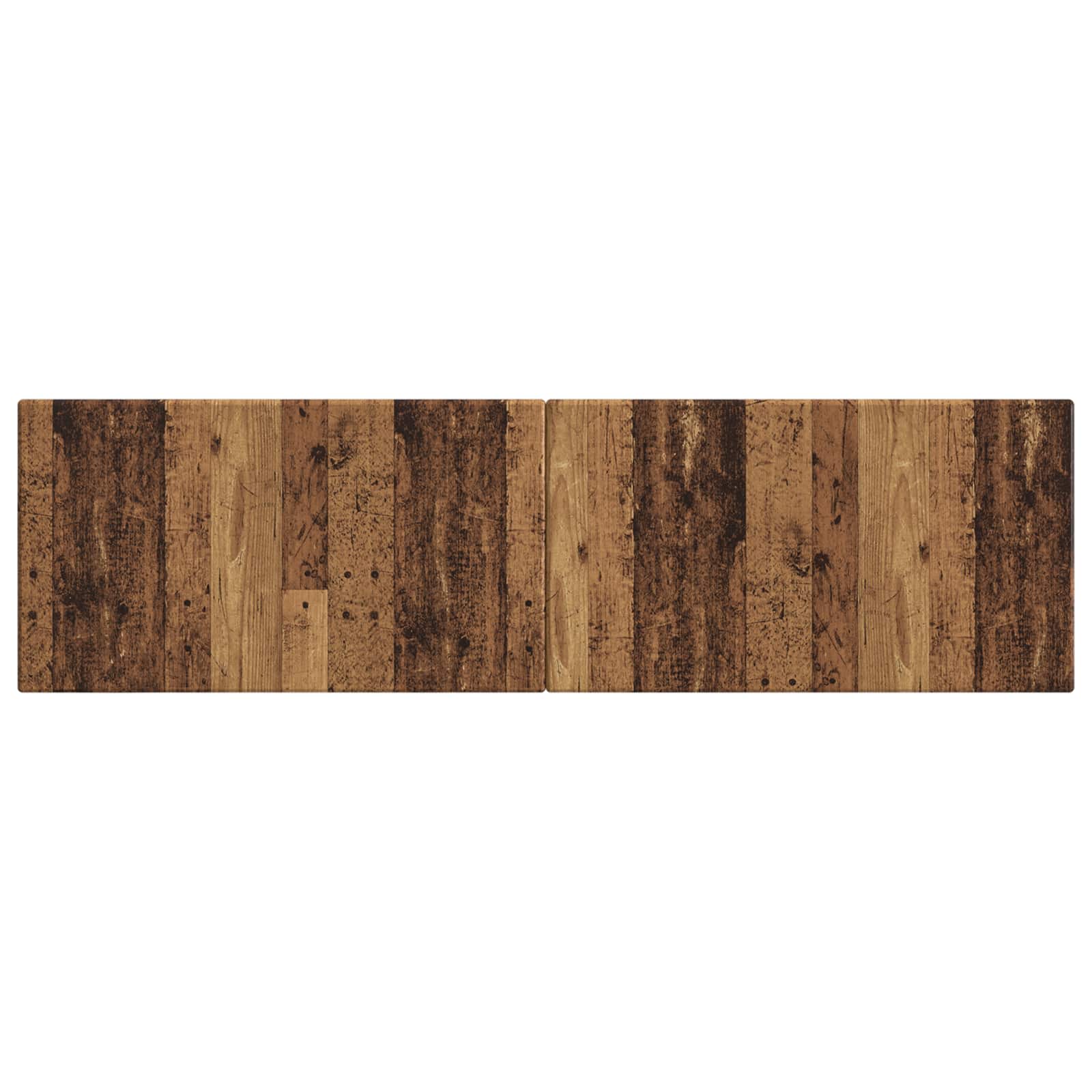 vidaXL Wall-Mounted Headboard BREDA Old Wood Engineered Wood 3