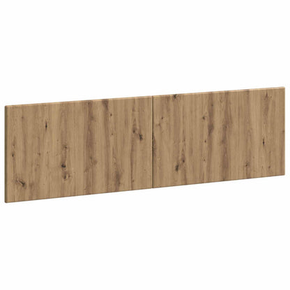 vidaXL Wall-Mounted Headboard BREDA Artisan Oak Engineered Wood 2