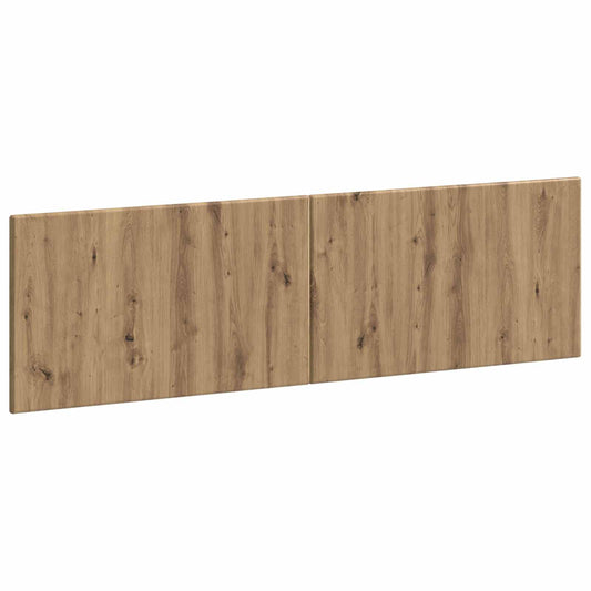 vidaXL Wall-Mounted Headboard BREDA Artisan Oak Engineered Wood 2