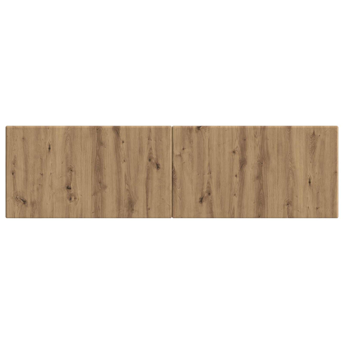 vidaXL Wall-Mounted Headboard BREDA Artisan Oak Engineered Wood 3
