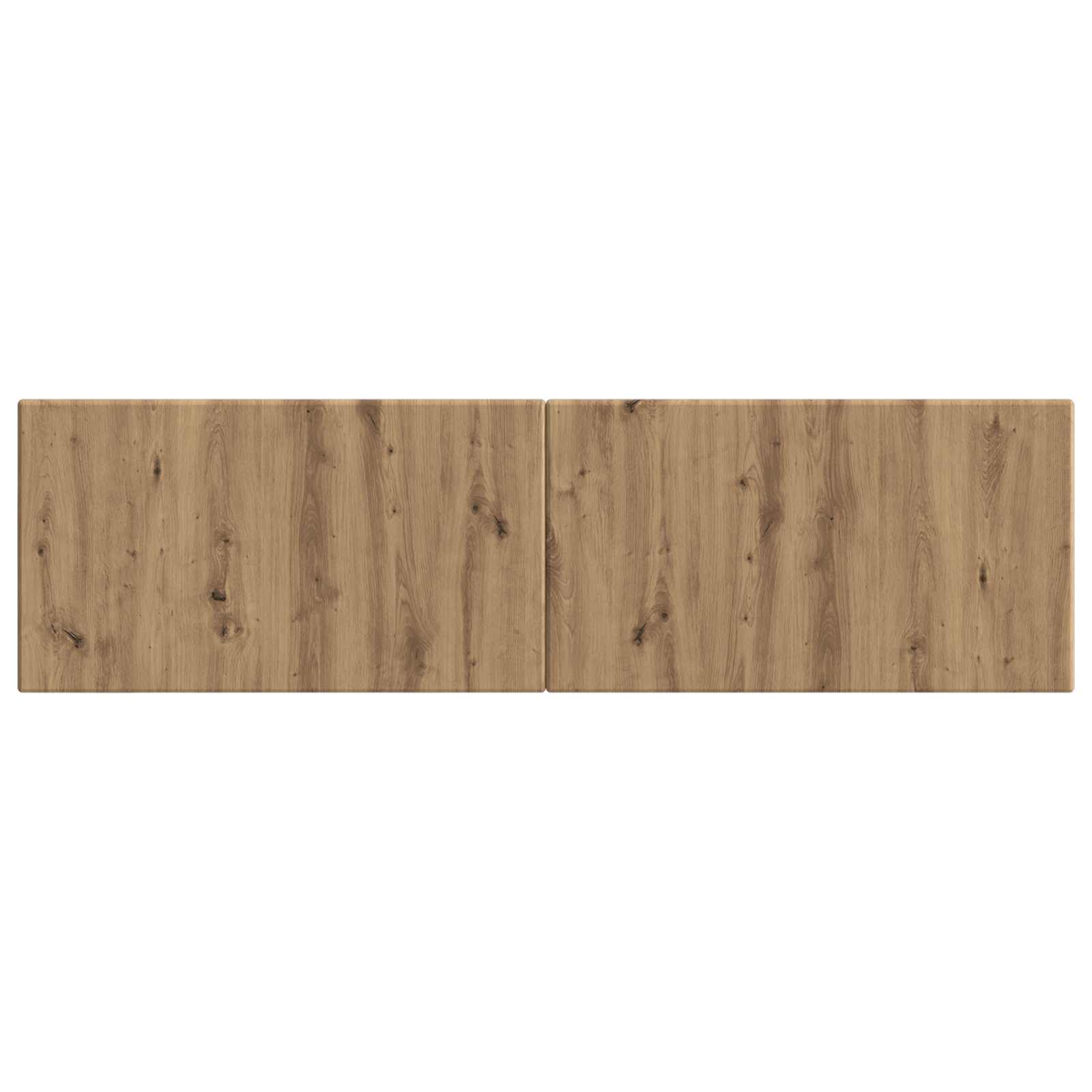 vidaXL Wall-Mounted Headboard BREDA Artisan Oak Engineered Wood 3