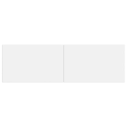 vidaXL Wall-Mounted Headboard BREDA White Engineered Wood 3