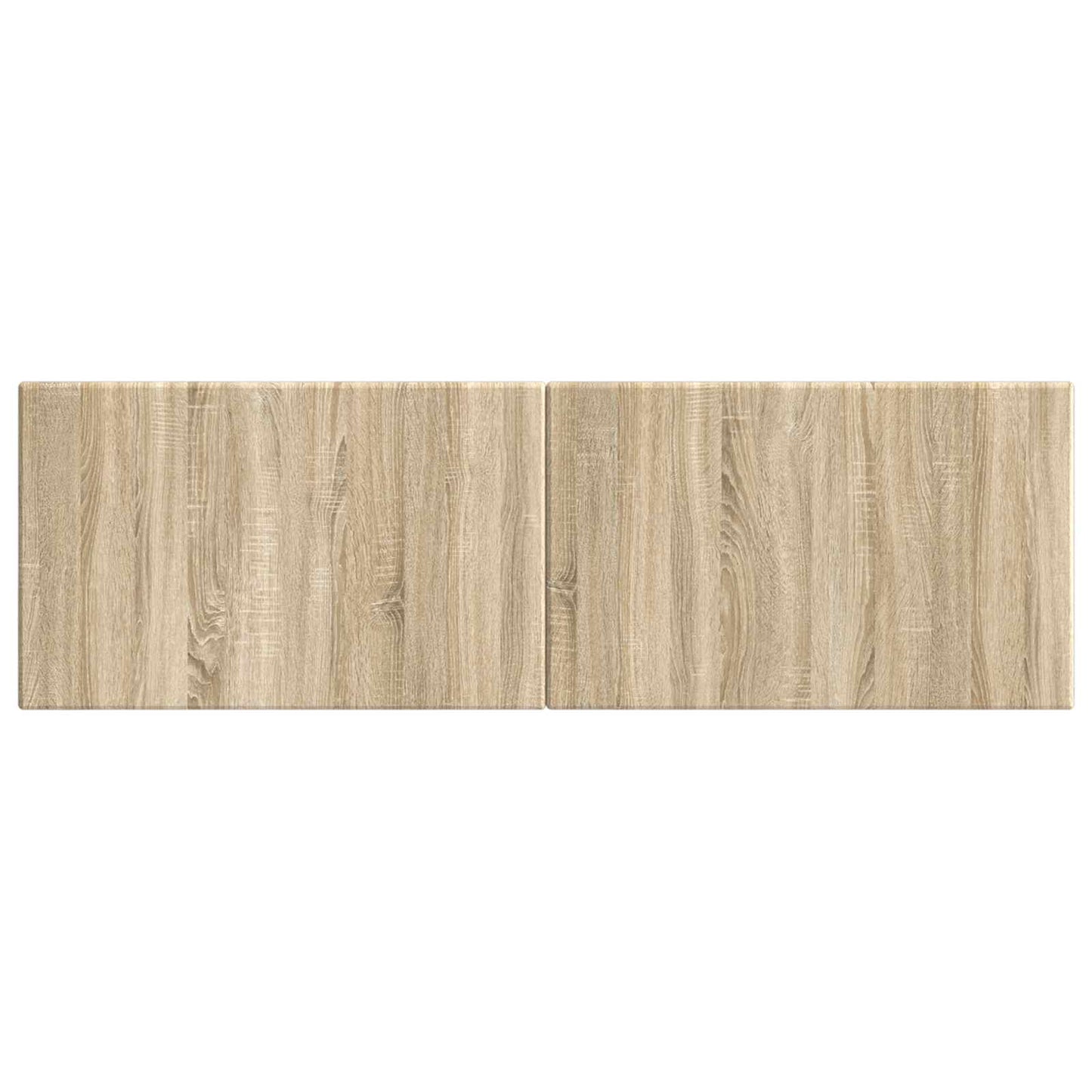 vidaXL Wall-Mounted Headboard BREDA Sonoma Oak Engineered Wood 3