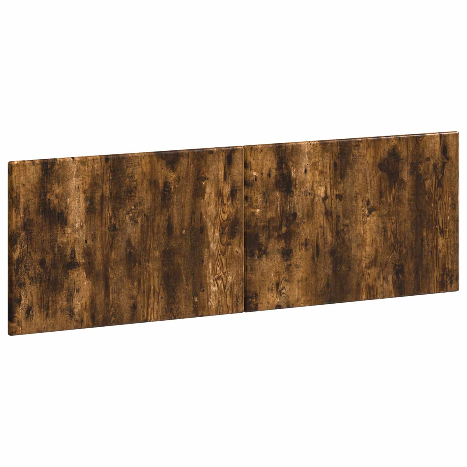 vidaXL Wall-Mounted Headboard BREDA Smoked Oak Engineered Wood 2