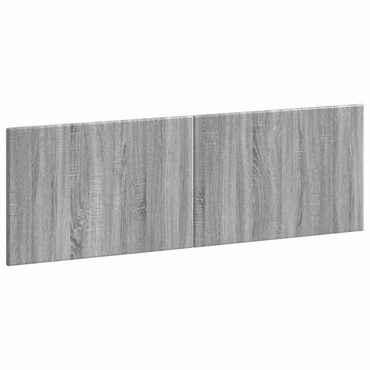 The wall-mounted headboard shown from an angled perspective against a plain white background