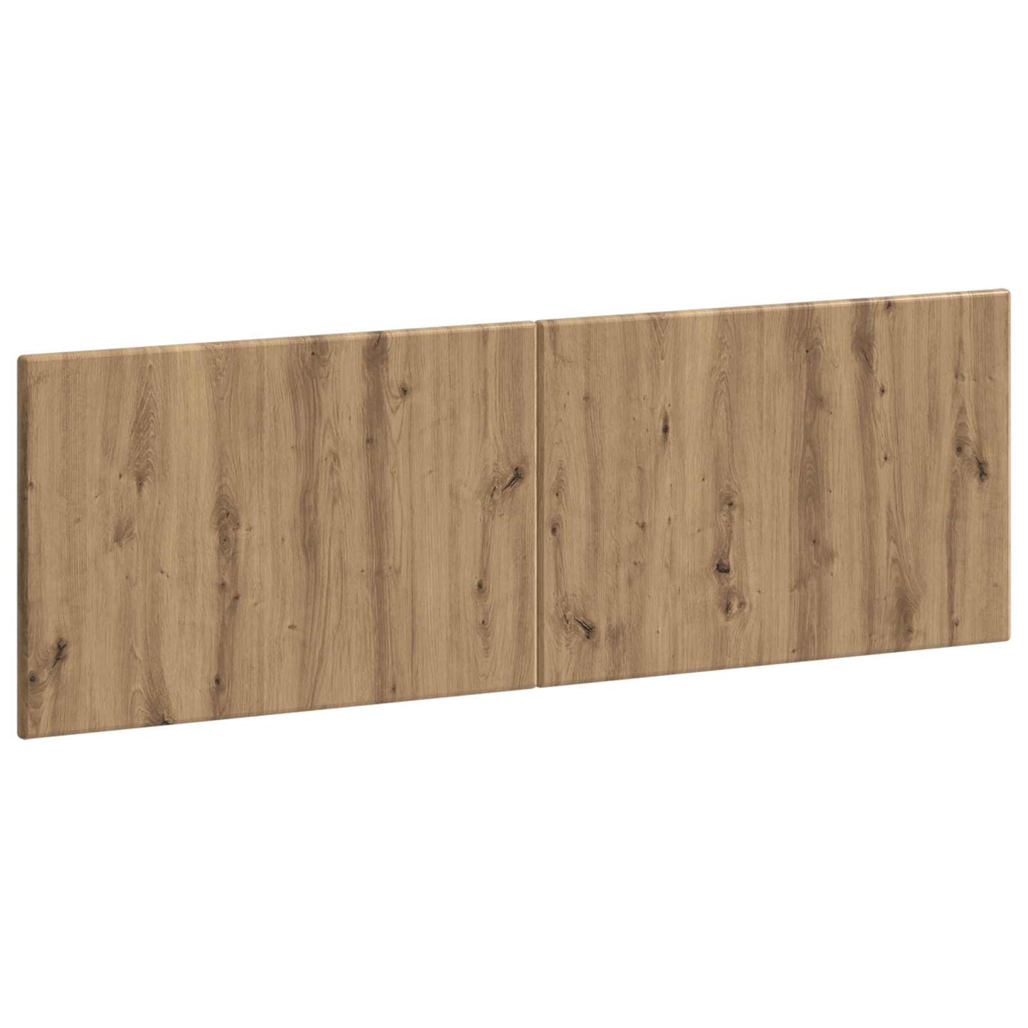 vidaXL Wall-Mounted Headboard BREDA Artisan Oak Engineered Wood 2