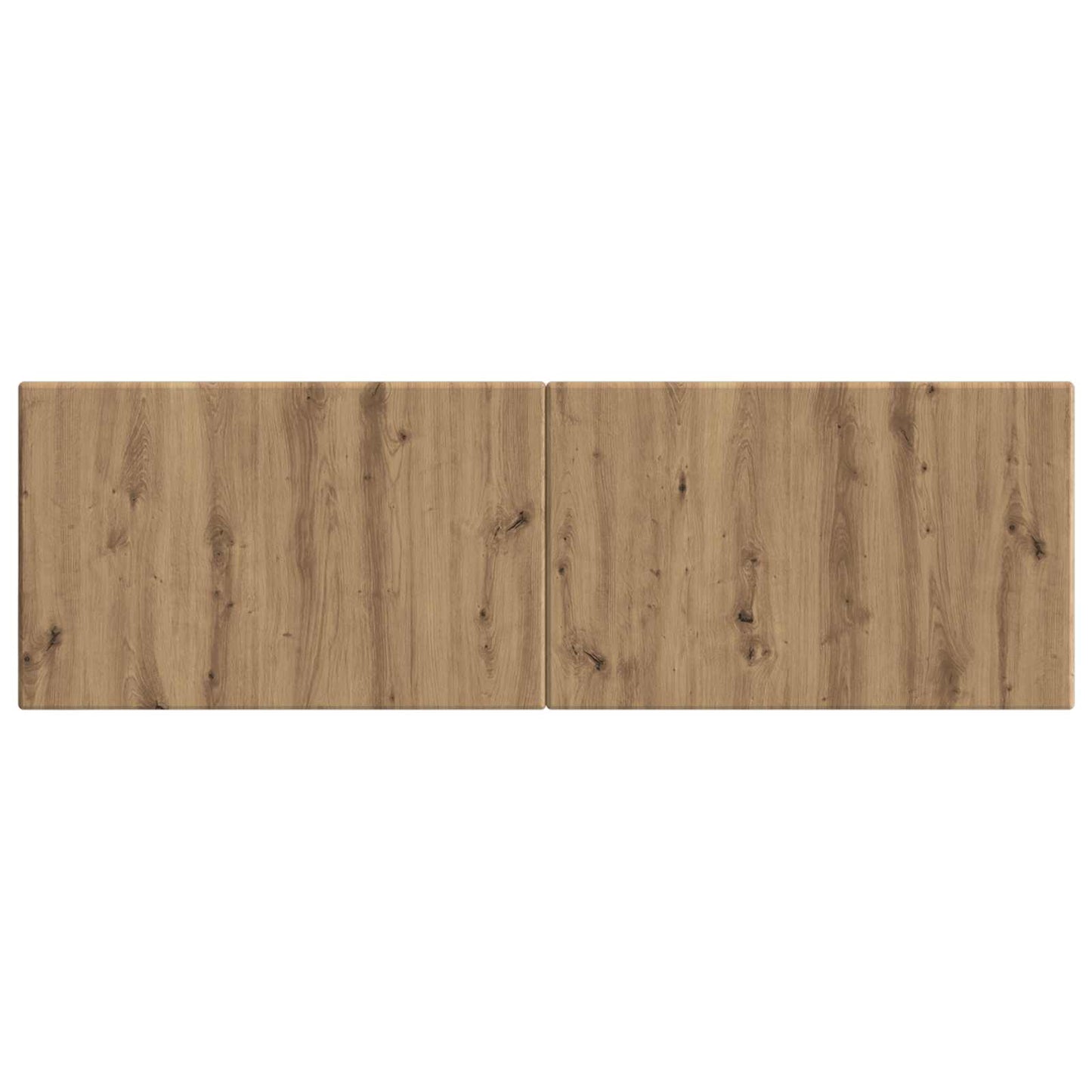 vidaXL Wall-Mounted Headboard BREDA Artisan Oak Engineered Wood 3