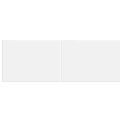 vidaXL Wall-Mounted Headboard BREDA White Engineered Wood 3