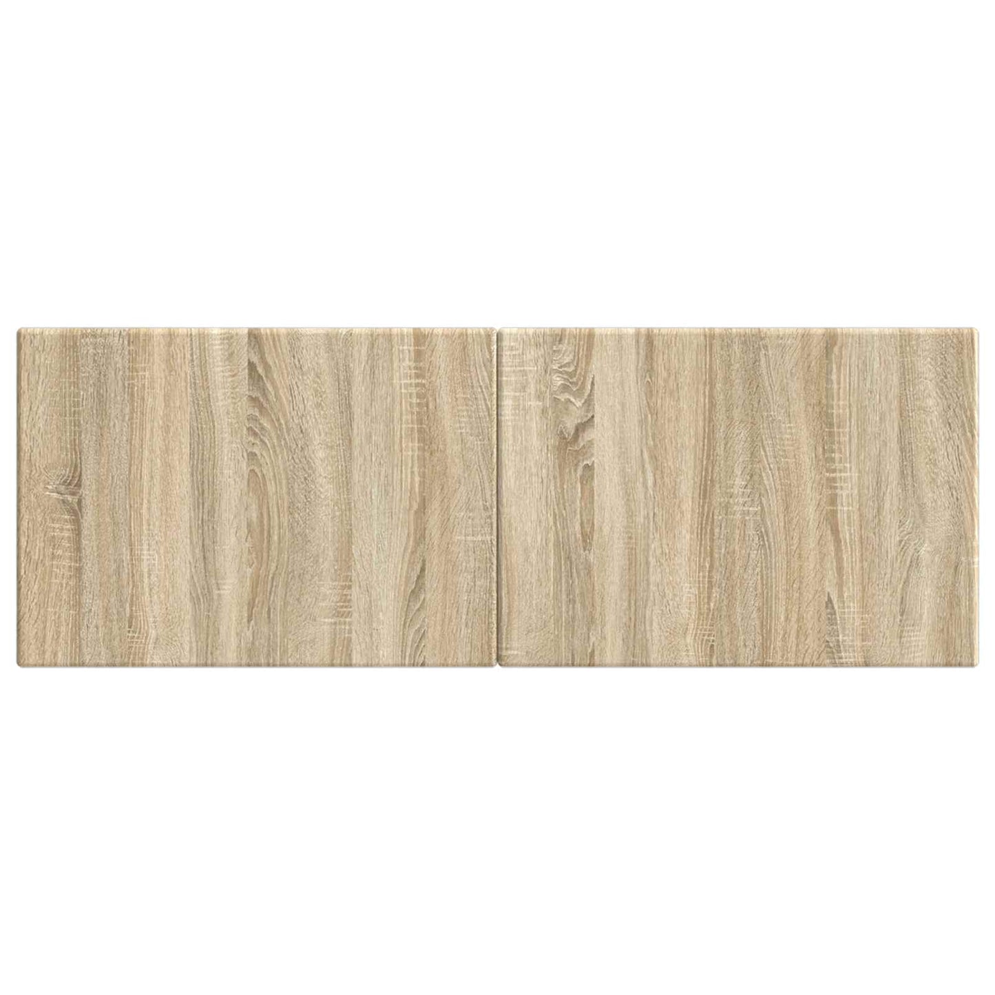 vidaXL Wall-Mounted Headboard BREDA Sonoma Oak Engineered Wood 3