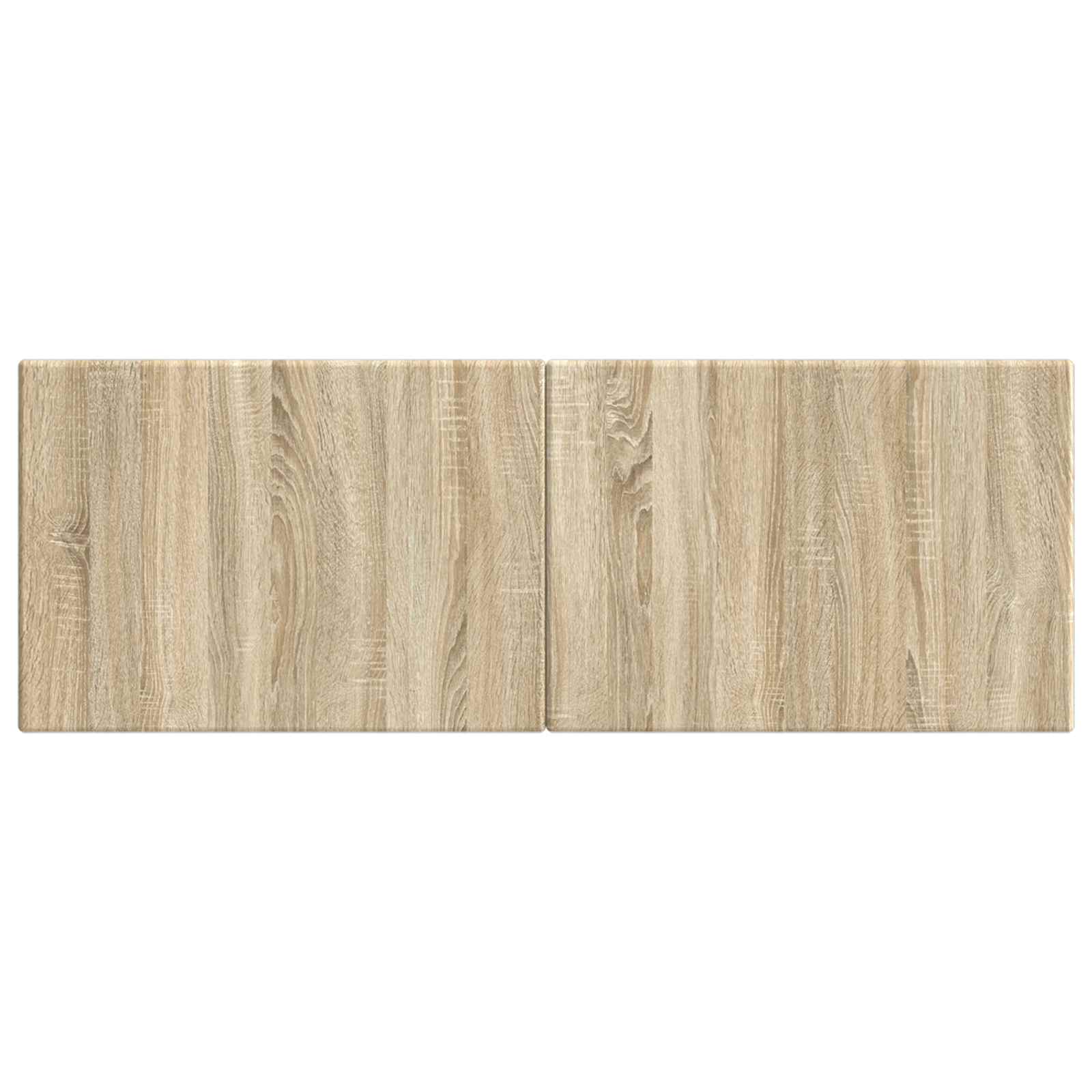 vidaXL Wall-Mounted Headboard BREDA Sonoma Oak Engineered Wood 3