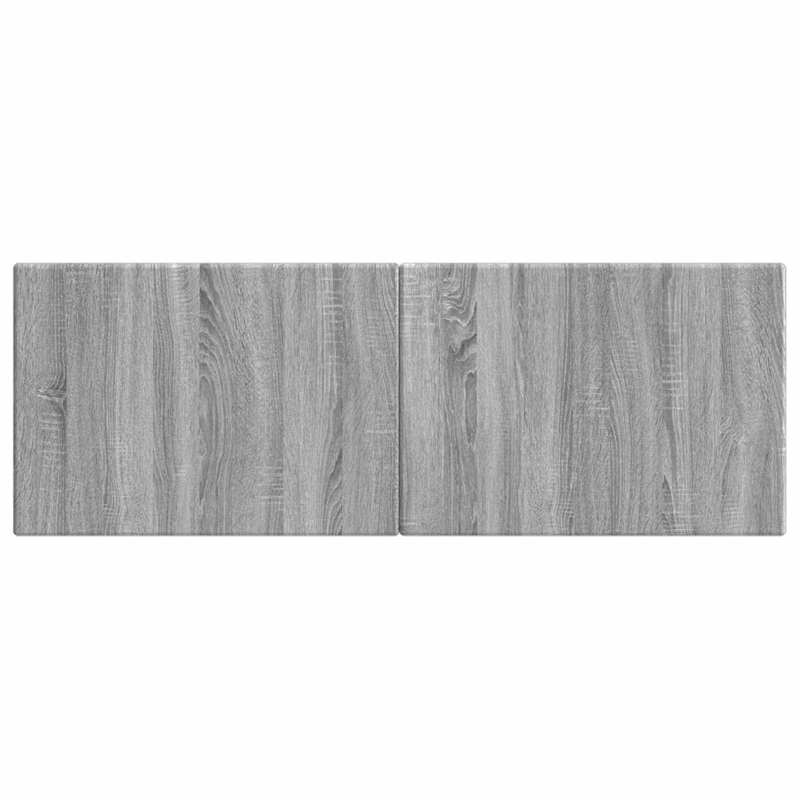 vidaXL Wall-Mounted Headboard BREDA Grey Sonoma Engineered Wood 3